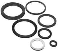 EVER-TITE Coupling Products - 4-7/8" ID x 6" OD, Viton O-Ring - 1/4" Thick, Square Cross Section - Apex Tool & Supply