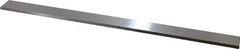 Starrett - 18" Long x 1-1/4" Wide x 1/4" Thick, AISI Type O1, Tool Steel Oil-Hardening Flat Stock - + 1/4" Long Tolerance, - 0 - 0.005" Wide Tolerance, +/- 0.001" Thick Tolerance - Apex Tool & Supply