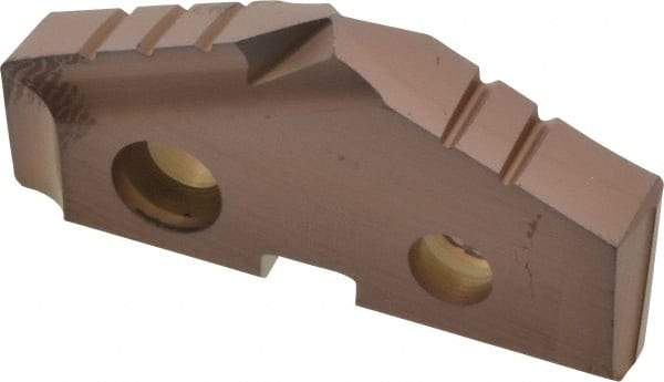 Allied Machine and Engineering - 1-1/4" Diam x 3/16" Thick, Seat Code 2, 132° Included Angle Spade Drill Insert - AM200 Coated, Cobalt, Grade Super Cobalt, Series GEN2 T-A - Apex Tool & Supply