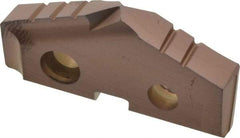 Allied Machine and Engineering - 1-1/4" Diam x 3/16" Thick, Seat Code 2, 132° Included Angle Spade Drill Insert - AM200 Coated, Cobalt, Grade Super Cobalt, Series GEN2 T-A - Apex Tool & Supply