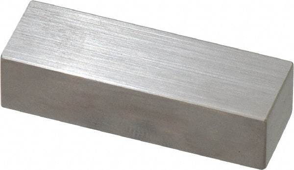 Mitutoyo - 0.45" Rectangular Steel Gage Block - Accuracy Grade AS-1, Includes Certificate of Inspection - Apex Tool & Supply