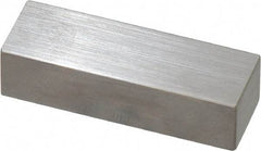 Mitutoyo - 0.45" Rectangular Steel Gage Block - Accuracy Grade AS-1, Includes Certificate of Inspection - Apex Tool & Supply