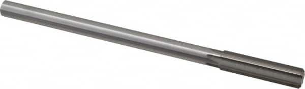 Made in USA - 0.507" High Speed Steel 6 Flute Chucking Reamer - Apex Tool & Supply