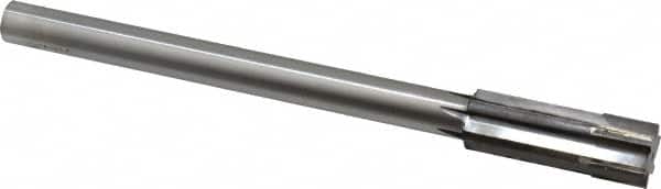 Made in USA - 0.7841 to 0.816" Diam, 5/8" Diam Shank, 2-1/2" Flute, Semi Finish Semi Ground Chucking Reamer - Apex Tool & Supply
