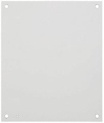 Cooper B-Line - 32-7/8" OAW x 32-7/8" OAH Powder Coat Finish Electrical Enclosure Flanged Panel - 36" x 36" Box, 12 Gauge Steel, Use with 363612-12/36368-12 - Apex Tool & Supply