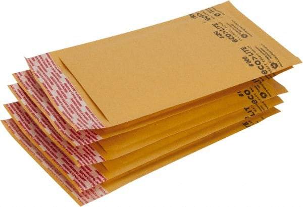 Made in USA - 8" Long x 4" Wide Peel-Off Self-Seal Jiffylite Bubble Cushioned Mailer - Apex Tool & Supply