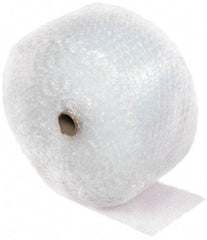 Made in USA - 188' Long x 12" Wide x 5/16" Thick, Medium Sized Bubble Roll - Clear, Perforated Every 12" - Apex Tool & Supply