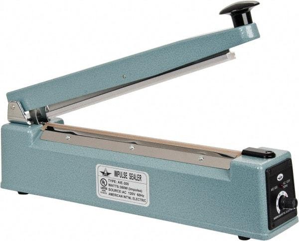 Value Collection - 12" Max Seal, 5 mil Thick, Table Top Thermal Impulse Sealer - 380 Watts - Apex Tool & Supply