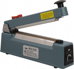 Value Collection - 8" Max Seal, 6 mil Thick, Table Top Thermal Impulse Sealer with Cutter - 260 Watts - Apex Tool & Supply
