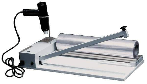Value Collection - 18" Wide, Portable Shrink Wrap System - 75 Gauge - Apex Tool & Supply
