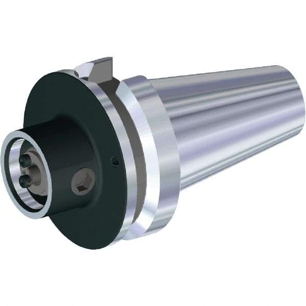 Kennametal - KM40 System Size, BTKV40 Taper, Modular Tool Holding System Adapter - 3-15/16" Projection, 40mm Body Diam, 165.4mm OAL, Through Coolant - Exact Industrial Supply