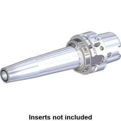 Kennametal - 3/4" Shank Diam, 3/4" Hole Diam, HSK125A Taper Shank Shrink Fit Tool Holder & Adapter - 115mm Projection, 33mm Nose Diam, 41mm Clamping Depth, Through Coolant - Exact Industrial Supply