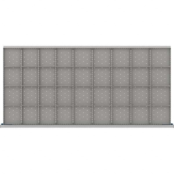 LISTA - 36-Compartment Drawer Divider Layout for 3.15" High Drawers - Apex Tool & Supply