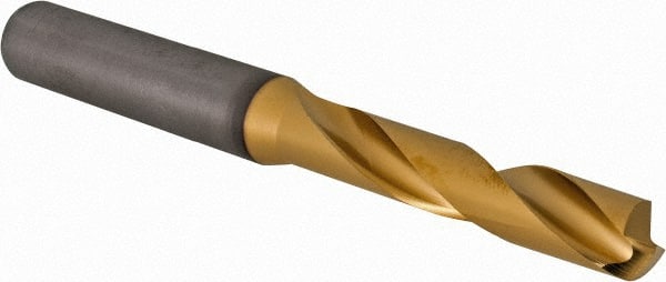 Kennametal - 21/64" 140° Spiral Flute Solid Carbide Screw Machine Drill Bit - Apex Tool & Supply