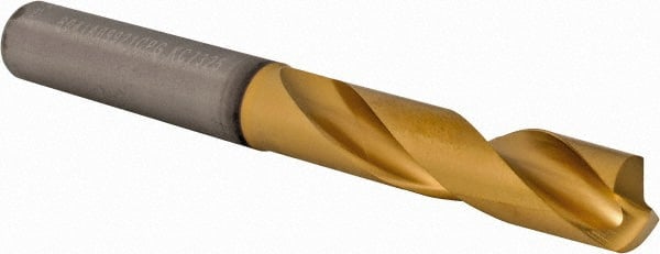 Kennametal - 25/64" 140° Spiral Flute Solid Carbide Screw Machine Drill Bit - Apex Tool & Supply
