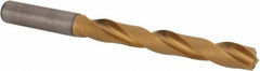 Kennametal - 31/64", 135° Point, Spiral Flute, Solid Carbide Taper Length Drill Bit - Multilayer TiCN Finish, 95mm Flute Length, 143mm OAL, Series K212A-HP - Apex Tool & Supply