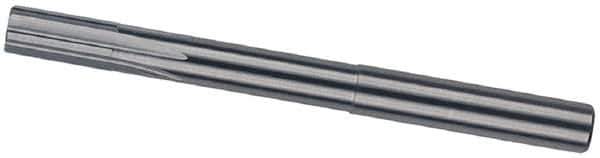 Kennametal - 11mm Carbide-Tipped 6 Flute Chucking Reamer - Straight Flute, 12mm Straight Shank, 24mm Flute Length, 118mm OAL - Apex Tool & Supply