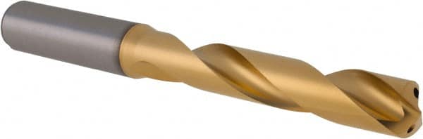 Kennametal - 1/2" 140° Solid Carbide Jobber Drill - Apex Tool & Supply