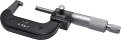 Value Collection - 1 to 2" Range, 0.0001" Graduation, Mechanical Outside Micrometer - Ratchet Stop Thimble, Digital Counter - Apex Tool & Supply