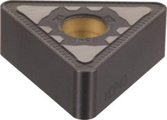 Kennametal - TNMG666 RN Grade KCP25 Carbide Turning Insert - TiCN/Al2O3 Finish, 60° Triangle, 3/4" Inscr Circle, 3/8" Thick, 3/32" Corner Radius - Apex Tool & Supply