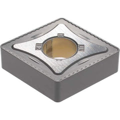 Kennametal - CNMG643 UN Grade KCK20 Carbide Turning Insert - TiCN/Al2O3 Finish, 80° Diamond, 3/4" Inscr Circle, 1/4" Thick, 3/64" Corner Radius - Apex Tool & Supply