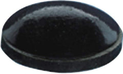 Made in USA - 0.25" Wide x 0.079" High, Self Adhesive Polyurethane Bumpers - Hemispherical - Apex Tool & Supply