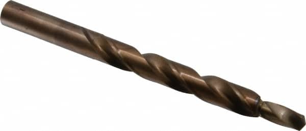 Made in USA - 1/2" Body, 11/32" Step Diam, Straight Shank, Cobalt Subland Step Drill Bit - Apex Tool & Supply