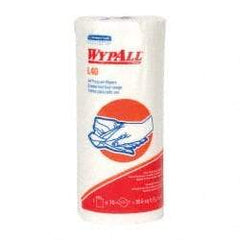 WypAll - L40 Dry General Purpose Wipes - Small Roll, 11" x 11" Sheet Size, White - Apex Tool & Supply