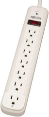Tripp-Lite - 7 Outlets, 120 VAC15 Amps, 25' Cord, Power Outlet Strip - Floor, Keyhole Mount, 5-15 NEMA Configuration, 11.69" Strip - Apex Tool & Supply