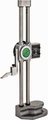 Value Collection - 12" Dial Height Gage - 0.001" Graduation, Accurate to 0.0015", Dial and Counter Display - Apex Tool & Supply
