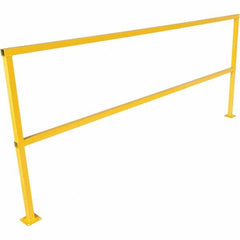 Vestil - 96" Long x 42" High, Steel Square Handrails - Apex Tool & Supply