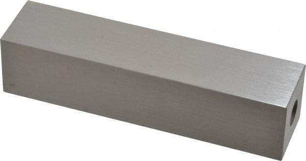 Mitutoyo - 4" Square Steel Gage Block - Accuracy Grade 0, Includes Certificate of Inspection - Apex Tool & Supply