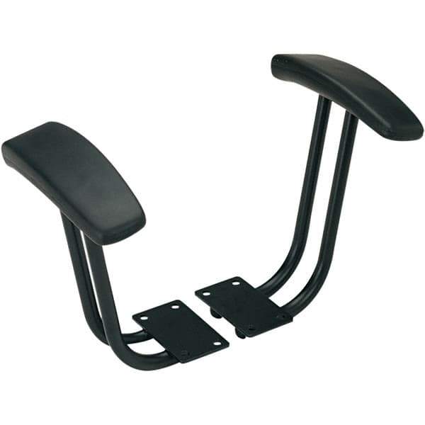 ALERA - Black Fixed Arm Kit - For Alera Interval, Essentia Series Chairs & Stools - Apex Tool & Supply