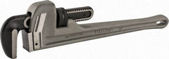 Proto - 18" Aluminum Straight Pipe Wrench - 3-1/2" Pipe Capacity - Apex Tool & Supply