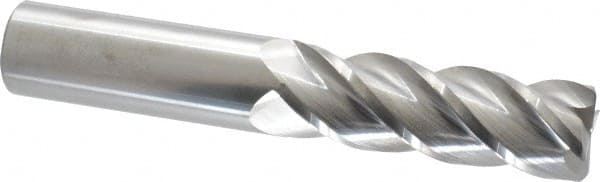 Accupro - 1" Diam 4 Flute Solid Carbide 0.06" Corner Radius End Mill - Apex Tool & Supply