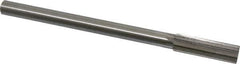 Interstate - 0.682" High Speed Steel Chucking Reamer - Straight Flute, 9/16" Straight Shank, 2-1/4" Flute Length, 9" OAL - Apex Tool & Supply
