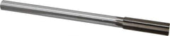 Interstate - 0.693" High Speed Steel Chucking Reamer - Straight Flute, 9/16" Straight Shank, 2-1/4" Flute Length, 9" OAL - Apex Tool & Supply