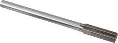 Interstate - 0.716" High Speed Steel Chucking Reamer - Apex Tool & Supply