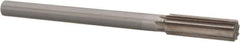 Interstate - 0.763" High Speed Steel Chucking Reamer - Straight Flute, 5/8" Straight Shank, 2-1/2" Flute Length, 9-1/2" OAL - Apex Tool & Supply