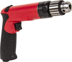 Sioux Tools - 3/8" Reversible Keyed Chuck - Pistol Grip Handle, 2,000 RPM, 14.16 LPS, 30 CFM, 1 hp - Apex Tool & Supply