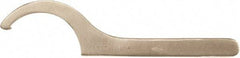 Ampco - 3-1/8" to 3-1/2" Capacity, Spanner Wrench - Nonsparking - Apex Tool & Supply