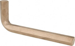 Ampco - 5/8" Hex, Long Arm, Nonsparking Hex Key - 7" OAL, Inch System of Measurement - Apex Tool & Supply
