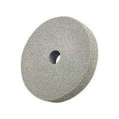 3M - 6" Diam, 1/2" Face Width, 1" Center Hole, Fine Grade, Silicon Carbide Deburring Wheel - Convolute, Density 9 Grade - Apex Tool & Supply