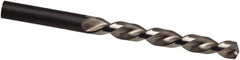 Guhring - 1.95mm 130° High Speed Steel Jobber Drill - Bright Finish, Left Hand Cut, Parabolic Flute, 49mm OAL, Cone Relief Point - Apex Tool & Supply