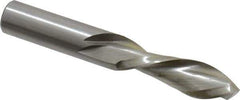 Onsrud - 1/2" Cutting Diam x 1-1/2" Length of Cut, 2 Flute, Downcut Spiral Router Bit - Uncoated, Right Hand Cut, High Speed Steel, 3-1/2" OAL x 1/2" Shank Diam, Double Edge, 19 to 32° Helix Angle - Apex Tool & Supply