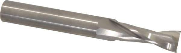 Onsrud - 1/2" Cutting Diam x 1-1/4" Length of Cut, 2 Flute, Upcut Spiral Router Bit - Uncoated, Right Hand Cut, Solid Carbide, 4" OAL x 1/2" Shank Diam, Double Edge, 22° Helix Angle - Apex Tool & Supply