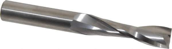 Onsrud - 1/2" Cutting Diam x 1-3/4" Length of Cut, 2 Flute, Upcut Spiral Router Bit - Uncoated, Right Hand Cut, Solid Carbide, 4" OAL x 1/2" Shank Diam, Double Edge, 22° Helix Angle - Apex Tool & Supply