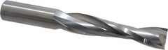 Onsrud - 1/2" Cutting Diam x 2-1/8" Length of Cut, 2 Flute, Upcut Spiral Router Bit - Uncoated, Right Hand Cut, Solid Carbide, 4" OAL x 1/2" Shank Diam, Double Edge, 22° Helix Angle - Apex Tool & Supply