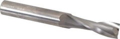 Onsrud - 5/8" Cutting Diam x 1-3/4" Length of Cut, 2 Flute, Upcut Spiral Router Bit - Uncoated, Right Hand Cut, Solid Carbide, 5" OAL x 5/8" Shank Diam, Double Edge, 22° Helix Angle - Apex Tool & Supply