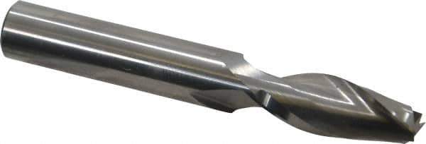 Onsrud - 3/4" Cutting Diam x 2-1/2" Length of Cut, 2 Flute, Upcut Spiral Router Bit - Uncoated, Right Hand Cut, Solid Carbide, 5" OAL x 3/4" Shank Diam, Double Edge, 22° Helix Angle - Apex Tool & Supply